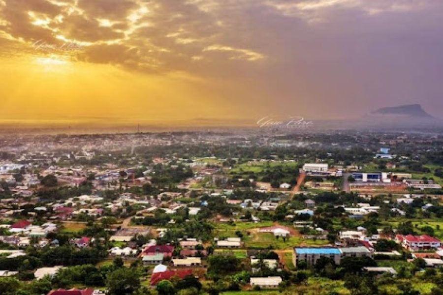 Ho, The Evergreen landscapes of the Volta region